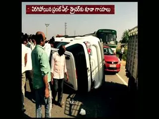 Ravindra Rao car accident on the Rajiv road - Sakshi
