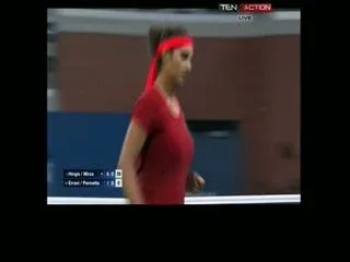 Sania Mirza and Martina Hingis romp into US Open final - Sakshi