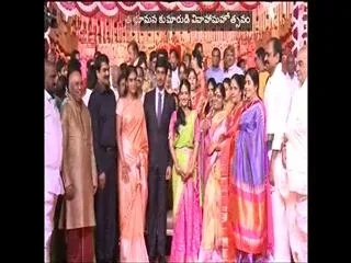 Bhumana Karunakar Reddy's son marriage ceremony - Sakshi