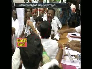 TRS MLA  with pride to attack - Sakshi