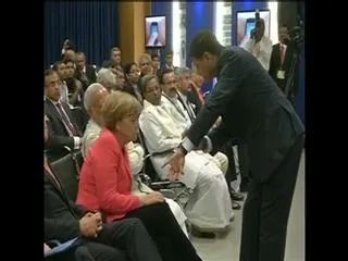 Angela Merkel, Narendra Modi visit Bosch facility in Bangalore - Sakshi