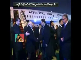 PM Modi arrives in Kabul, inaugurate Afghan Parliament today - Sakshi