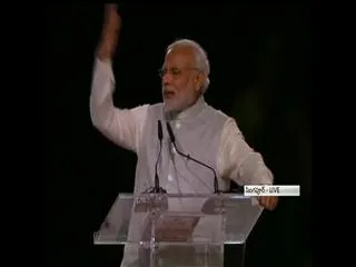 Narendra Modi Addresses Indian Community in Singapore - Sakshi