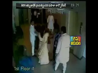 BJP leader manhandles woman municipal corporator in Daman - Sakshi