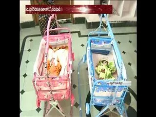 parents leave baby kids in orphanage - Sakshi