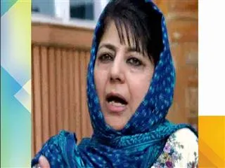 Mehbooba Mufti set to take over as next CM of Jammu and Kashmir - Sakshi
