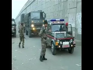 bomb tension at pathankot - Sakshi