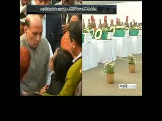 'Why Does a Soldier's Family Cry Everytime?' Relative Asks Rajnath Singh - Sakshi