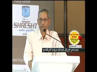 Sakshi Executive Director K Ramachandra Murthy at Live Well Expo - Sakshi