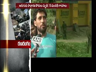 Six Killed In Jammu and Kashmir As Pakistan I-day Firing Continues - Sakshi