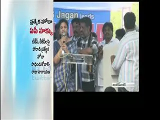 delhi people not hearing to our demands, says butta renuka - Sakshi
