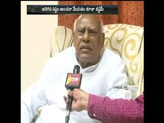 Rosaiah talks about floods disaster in Chennai - Sakshi