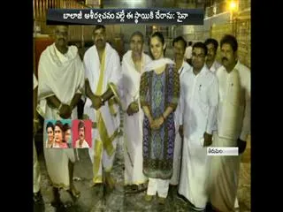 Player Saina Nehwal Visits Tirumala - Sakshi