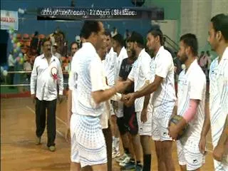 sbi all india volleyball at yousufguda hyderabad - Sakshi