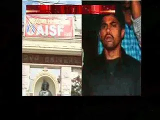 Ragging in SK University in Anantapur - Sakshi