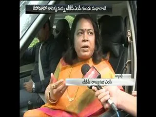 gundu sudha rani meets cm kcr in delhi - Sakshi