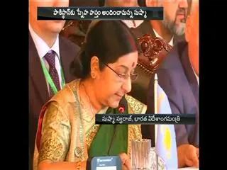 Sushma Swaraj Invites Foreign Ministers Of Pakistan, Other Asian Countries to India - Sakshi