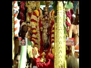 Lord Venkateswara Procession on Golden Chariot - Sakshi