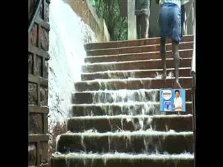 Pedestrian Path to Tirumala Closed Due to Heavy Water - Sakshi