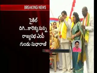 TDP MP Gundu Sudharani likely to join TRS - Sakshi