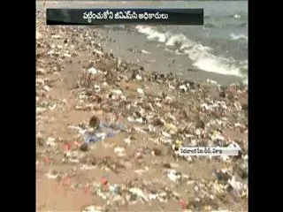 Pedajalaripet Beach Look Like Dumping Yard - Sakshi
