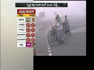 Snow Effect In Nandigama - Sakshi