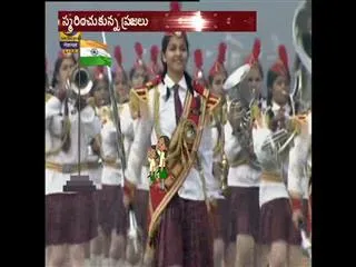 Republic day Celebrations || Women's Music Band Performance in Delhi - Sakshi
