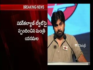 yanamala ramakrishnudu reacts on pawan kalyan twits - Sakshi
