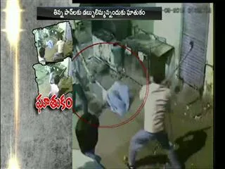 Caught on CCTV camera, 8 youth beat old man to death in Ahmedabad - Sakshi