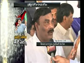we continue samara deeksha until get special status: ysrcp - Sakshi