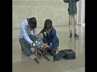 14 year old boy gets 5 crore mou for his own drone - Sakshi