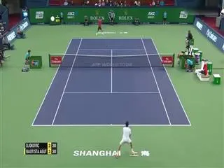 Roberto Bautista beats Novak Djokovic in Shanghai  masters - Sakshi