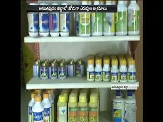 Fertilizers improprieties going on in Anantapur - Sakshi