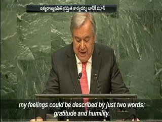 Portugal's Antonio Guterres elected UN secretary general - Sakshi