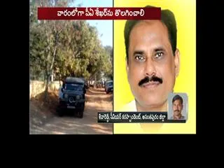 tdp leaders demands to remove mla balakrishnas PA Sekhar - Sakshi