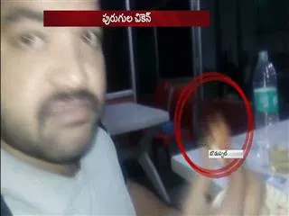 Worms in chicken at swagath bar - Sakshi