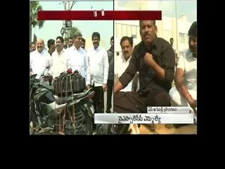 chevireddy bhaskar reddy protest at AP assembly - Sakshi