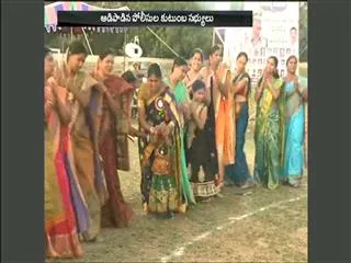 bathukamma celebration at GOSHAMAHAL Stadium - Sakshi