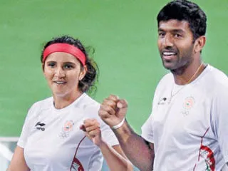 Rio Olympics 2016 Live Day 8: Sania Mirza-Rohan win first set in semis - Sakshi