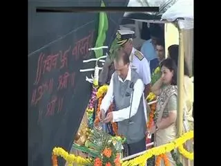 Navy's Most Advanced Guided Missile Destroyer 'Mormugao' Launched In Mumbai - Sakshi