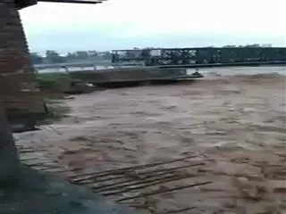bailey bridge collapses in himachal pradesh - Sakshi