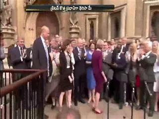 British new PM Theresa May - Sakshi