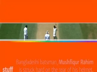 Bangladesh captain Mushfiqur Rahim hospitalised after head blow - Sakshi