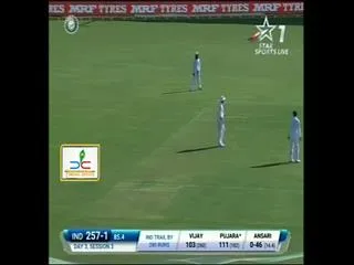 India gives storng reply to England in First test third day - Sakshi