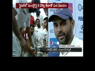 parthiv patel gives gujarat unforgetable gift, ranji trophy - Sakshi