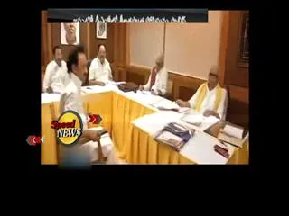 Karunanidhi announces stalin as his political heir - Sakshi
