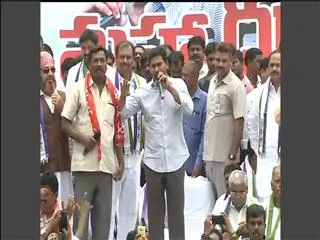 ysrcp  Rythu maha dharna in kadapa district over rayalaseema projects - Sakshi