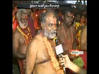 bhavani's shobayatra in vijayawada durgamma temple - Sakshi