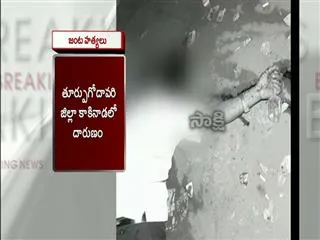 Driver killed a man with van in east godavari - Sakshi