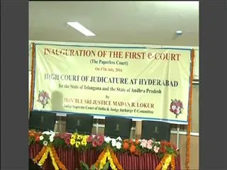 E Court Start in high court - Sakshi